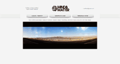 Desktop Screenshot of designmindandmatter.com